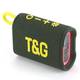 Колонка портативная Bluetooth T&G TG396 green зеленая