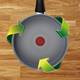 Сотейник с крышкой Tefal Halo C3123253 24 см серый