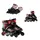 Ролики Best Roller, XL розмір 42-44, довжина устілки 27 - 29 см, колеса PU,  d коліс – 7 см, алюмінієва рама, підшипник ABEC-7. Multicolor (166588)
