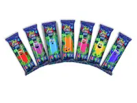 Тесто для лепки "BUBBLE CLAY FLUORIC" кульковий пластилін в брикетах ДАНКО - ТОЙС