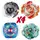 Набор Волчков BEYBLADE Бейблейд 4 шт - Kaiser, Ragnaruk, Stamina, Attack с пусковым устройством