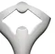 Открывашка для бутылок Alessi Ercolino 19 см