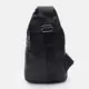 Мужской кожаный рюкзак Keizer K1085bl-black