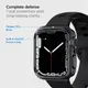 Чехол Spigen для Apple Watch  9 / 8 / 7 (41 мм) - Ultra Hybrid, Space Crystal (ACS04614)