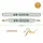 Маркер спиртовой Santi Brush SA-41 390905 оливковый