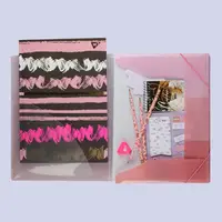 Папка-органайзер на резинці A4 YES Rose Gold 491749 24х31х1,5 см