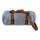 Плед флисовый тревел Love You 8171-R 150х200 см серый