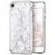Чехол Spigen для iPhone SE 2022/ 2020/ 8/ 7, Ultra Hybrid 2 Marble, Carrara White (054CS24049)