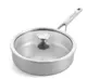 Сотейник со стеклянной крышкой KitchenAid MSS СС003251-001 24 см 3.1 л серебристый