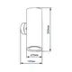 Накладной светильник черный MR16 2xGU10 ML388-2 7276 Fe