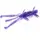 Силикон FishUp Shrimp 4.5" #060 Dark Violet/Peacock & Silver (10080132)