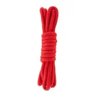 Веревка для бондажа BONDAGE ROPE 3M, Red