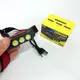 Фонарь налобный PLD-2119B-XPE+2COB(white+red), Фонарь на голову для рыбалки, Водонепроницаемый фонарик
