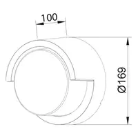 Светильник садово-парковый SUGA-12/RC 12W 4200 Kхне