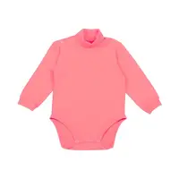 Детский теплый боди с горлом уни GABBI ВD-25-19 Розовый р.92 (14579)
