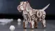 Конструктор механический 3D деревянный 28,5*17,5*9,5см пазл 246эл PUPPY Собачка EWA