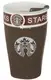 Чашка керамическая кружка Starbucks PY 023 коричневый (4152)