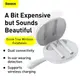 Наушники Bluetooth BASEUS Encok True Wireles W05 (NGW05-01)