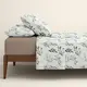 Полуторное постельное белье с простыней на резинке OLIVE MOOD
