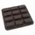 Форма для выпечки Lessner Chef Choco 10251 25х25х3 см коричневая
