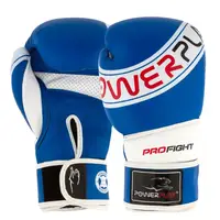 Перчатки боксерские PowerPlay PP 3023 Blue/White 16 унций