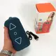 Bluetooth колонка портативная TG656 FM-радио, мощная переносная акустическая колонка. Цвет: синий
