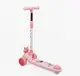 Самокат трехколесный Skyper KR-1077 колеса PU со светом и музыкой. Pink and White (189257)