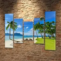 Модульні триптих картини, на ПВХ тканини, 80x100 см, (80x18-2/55х18-2/40x18)