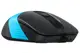 Мышь компьютерная проводная A4Tech Fstyler FM10 Black/Blue синяя