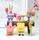 Набор фигурок Губка Боб RESTEQ, 6 шт, фигурки Спанч Боб Сквер Пентс, игрушка Sponge Bob Square Pants