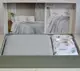 Постельное белье с летним пледом с бахромой First Choice Sole Pique Grey