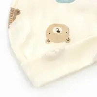 Шапочка с подворотом с мишками Baby bears