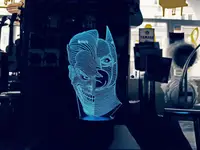 Сменная пластина для 3D светильников "Джокер/Бетмен" 3DTOYSLAMP