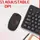 Комплект бездротові клавіатура+миша Xiaomi MIIIW POP B1040 Black (MW23PB01)