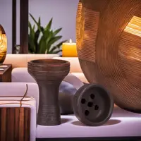 Чаша для кальяну глиняна GrynBowls Killer Міцна турка для кальяну убивашка зовнішня Молочний випал