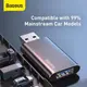 Флэш-накопитель Baseus на 16 ГБ с USB-портом для зарядки, серого цвета (ACUP-A0A)
