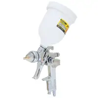 Фарборозпилювач HVLP Ø1.4мм 140-280л/хв 3бар в/б (пласт) хром SIGMA (6812051)