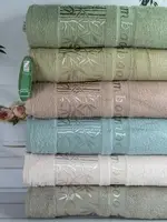 Bambuk Zumrud бамбуковые полотенца 50х90см., 6шт/уп. CestepeТурция