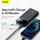 Power Bank Baseus Magnetic Wireless 10000mAh 20W USB / USB Type C, Black (PPCX010103)