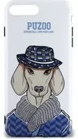Чехол-накладка PUZOO TPU Glossy Shiny Powder Art dog iPhone 7 Plus/8 Plus White Ravan