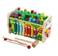 Детская логическая игра EduTree, стучалка, магнитная рыбалка. Multicolor (161294)