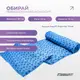 Полотенце для йоги EasyFit Yoga Mat Towel из микрофибры  (Синее)