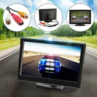 Автомобільний монітор (екран) UKC TFT LCD 4,3" для двох камер (1309)