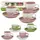 Сервиз кофейный 12 предметов 60 мл Tea time SNT 1533-14