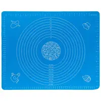 Коврик кондитерский силиконовый Frico FRU-082-Blue 59х39 см синий