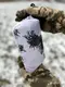Дождевик, плащ палатка ,пончо для военных , рыбаков, охотников, цвет белый клякса