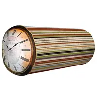 Подушка валик Часы 42x18 см