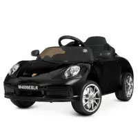 Электромобиль детский Bambi Porsche M-4699EBLRS-2 черный