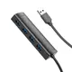 Переходник HOCO Easy safety 4-in-1 Adapter HB41 |USB to USB3.0x4||L=1.2M|
