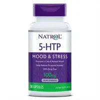 Аминокислота Natrol 5-HTP 100 mg, 30 капсул